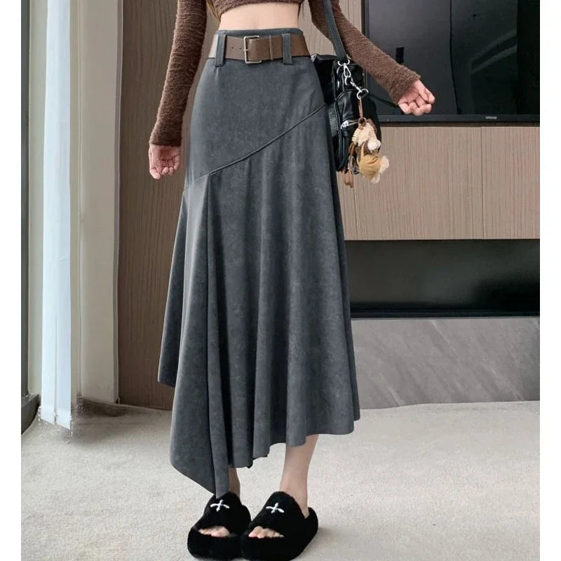 Elegant High-Waist Skirt