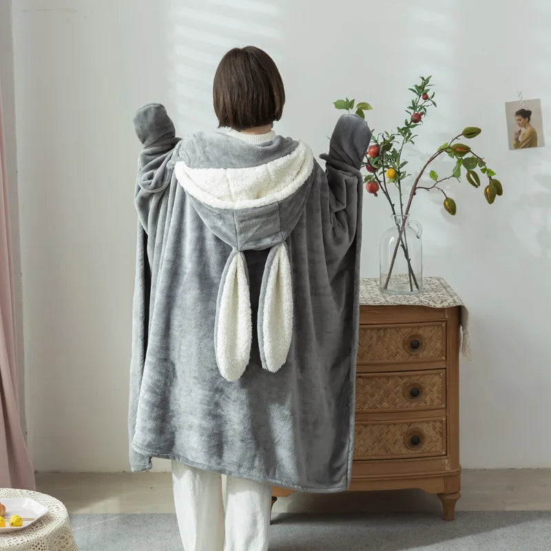 Wearable Fleece Blanket