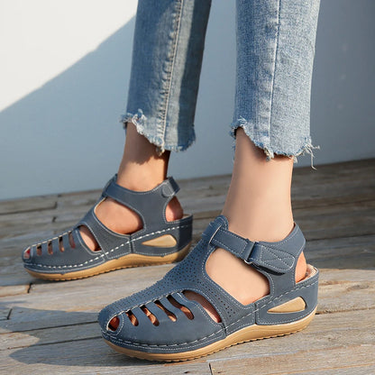 Vintage Wedge Sandals