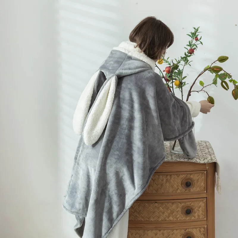 Wearable Fleece Blanket