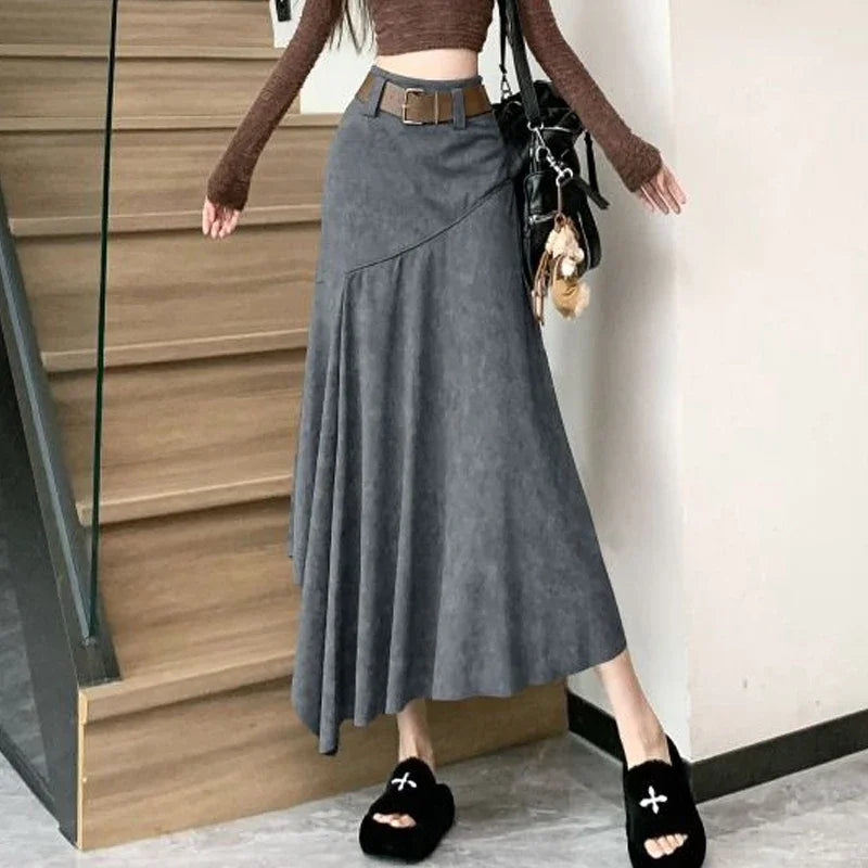 Elegant High-Waist Skirt