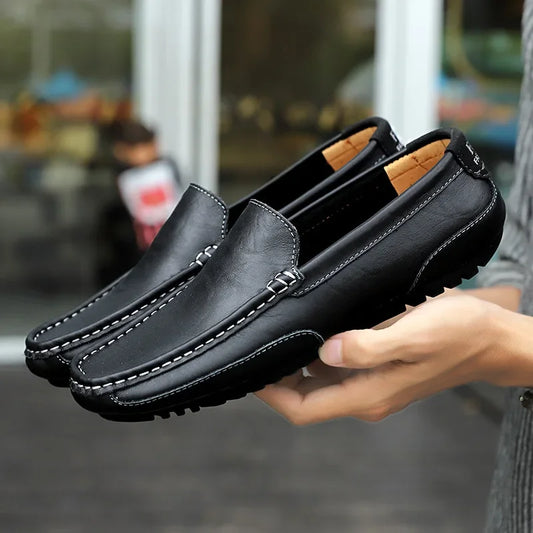 Italian Leather Loafers