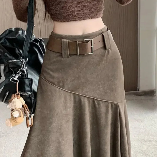 Elegant High-Waist Skirt