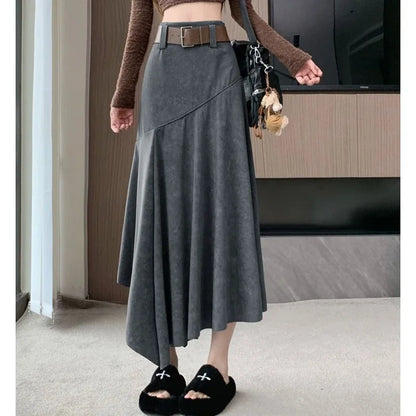 Elegant High-Waist Skirt