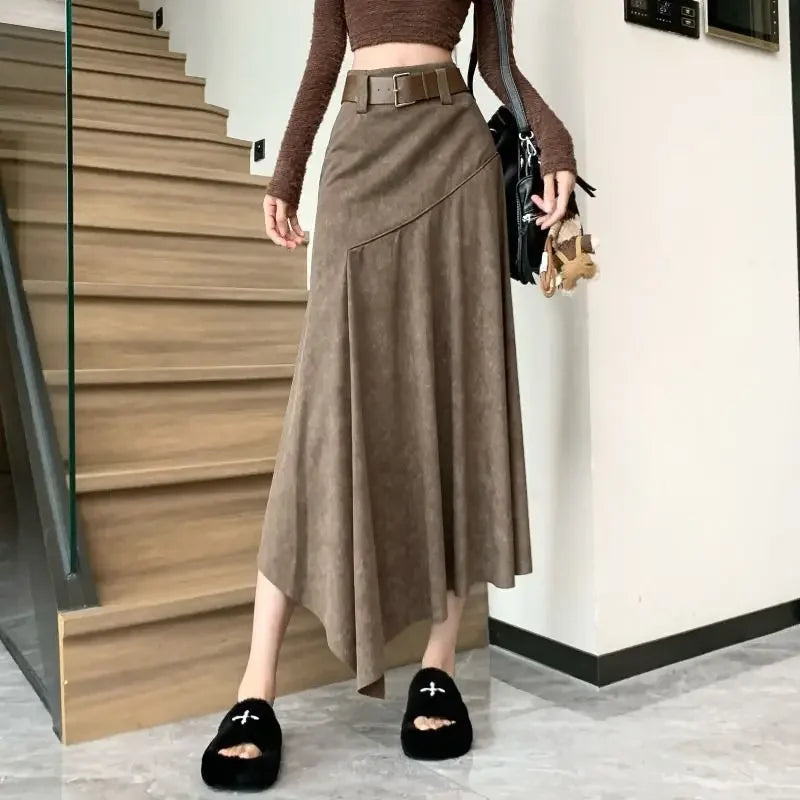 Elegant High-Waist Skirt