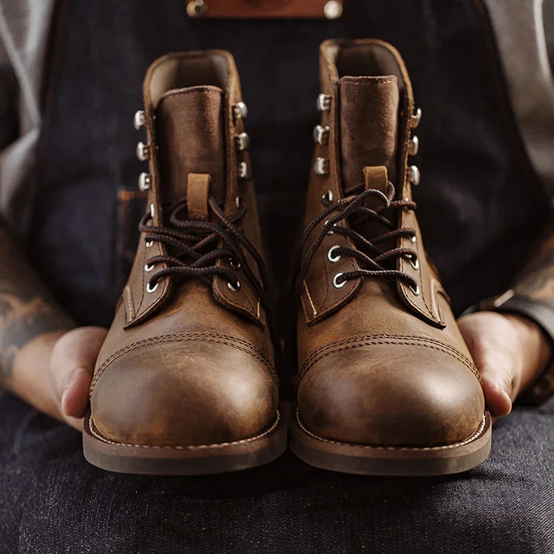 Vintage Leather Boots