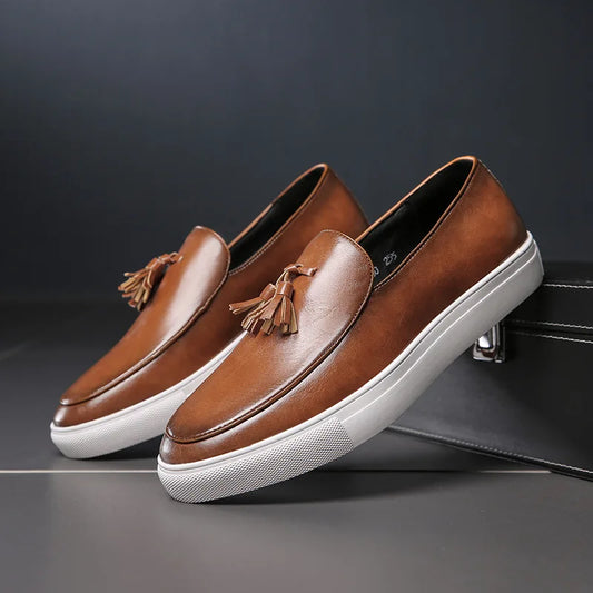 Casual Leather Loafers